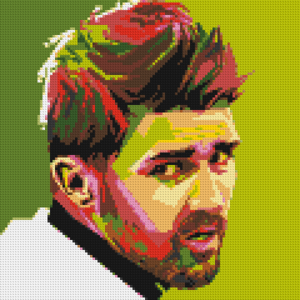 David Villa - Brick Art Mosaic Kit