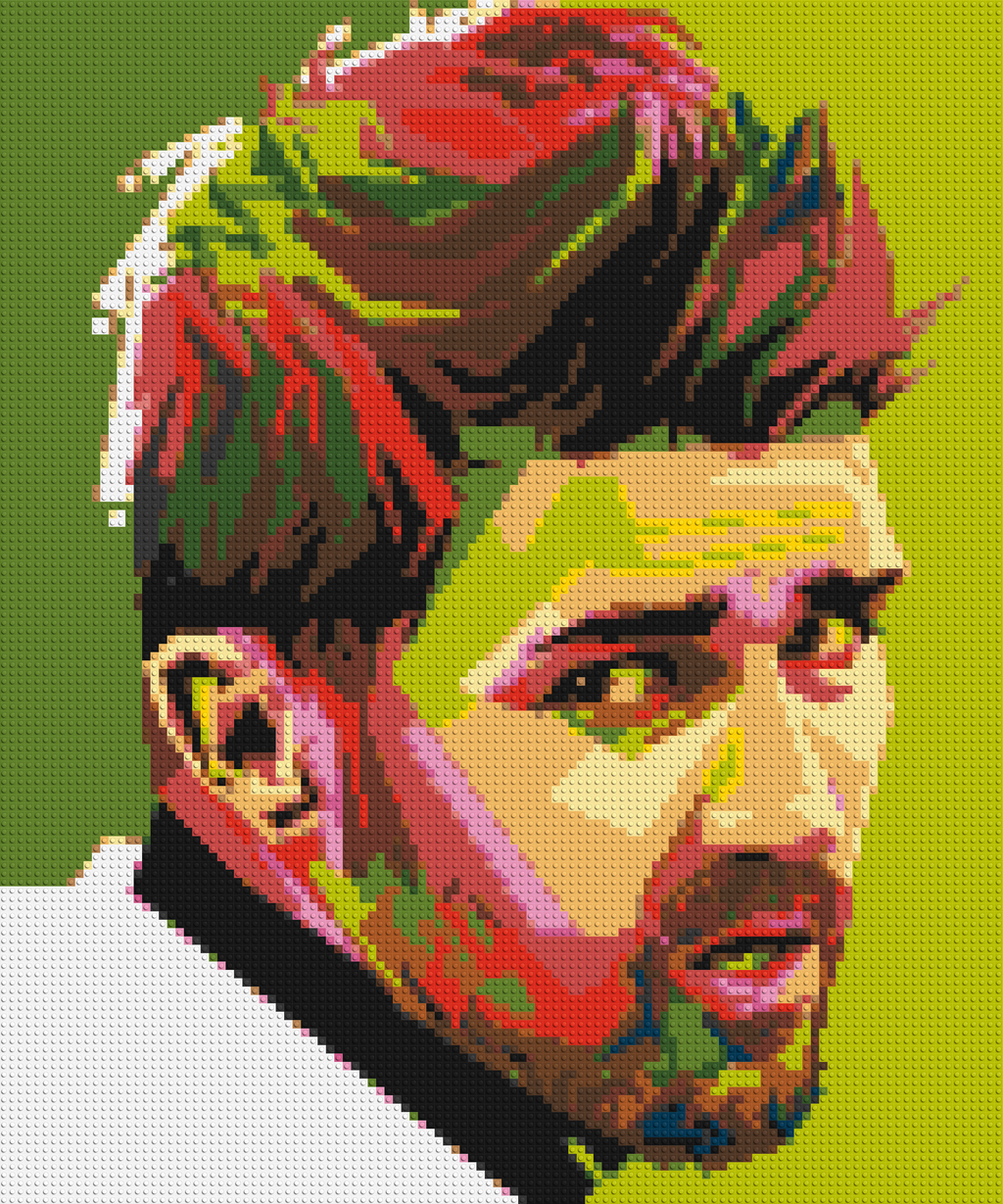 David Villa - Brick Art Mosaic Kit