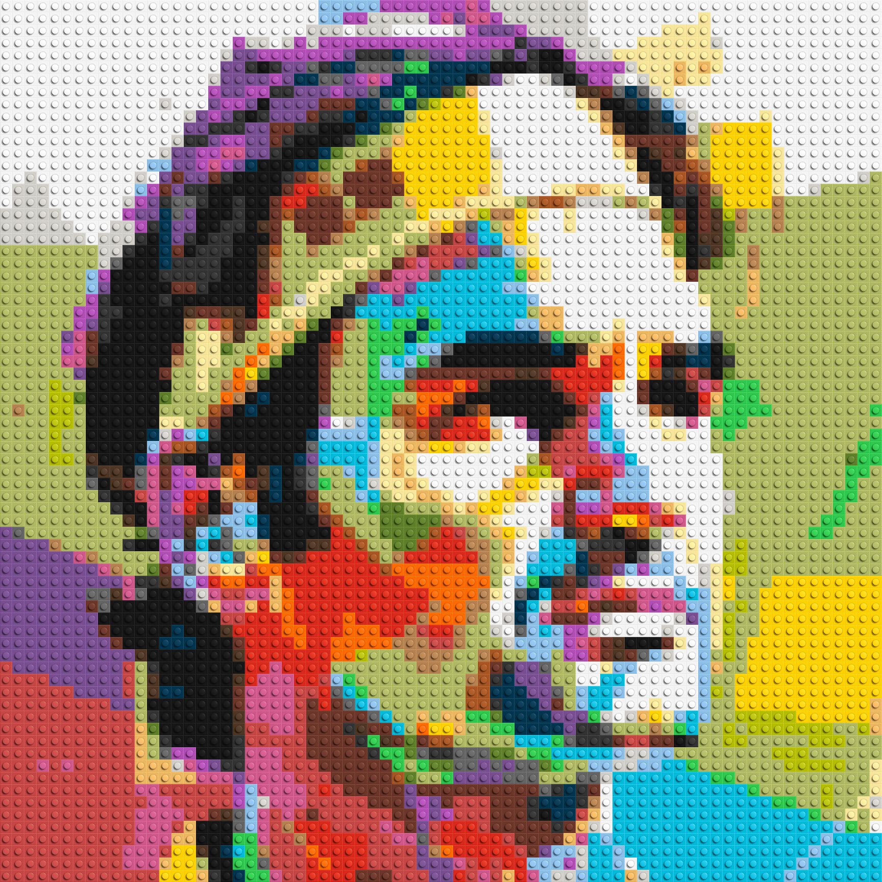 Roger Federer - Brick Art Mosaic Kit