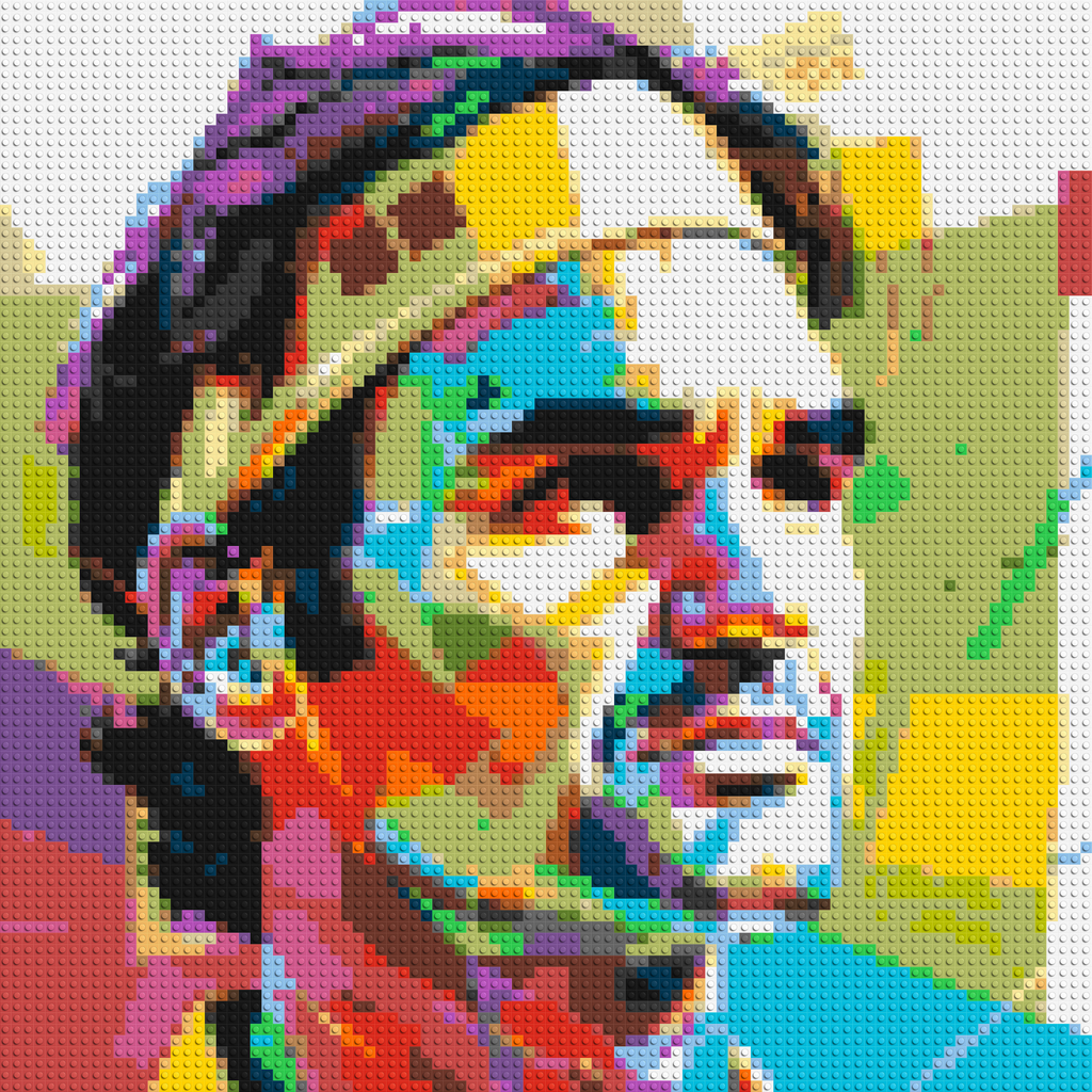 Roger Federer - Brick Art Mosaic Kit