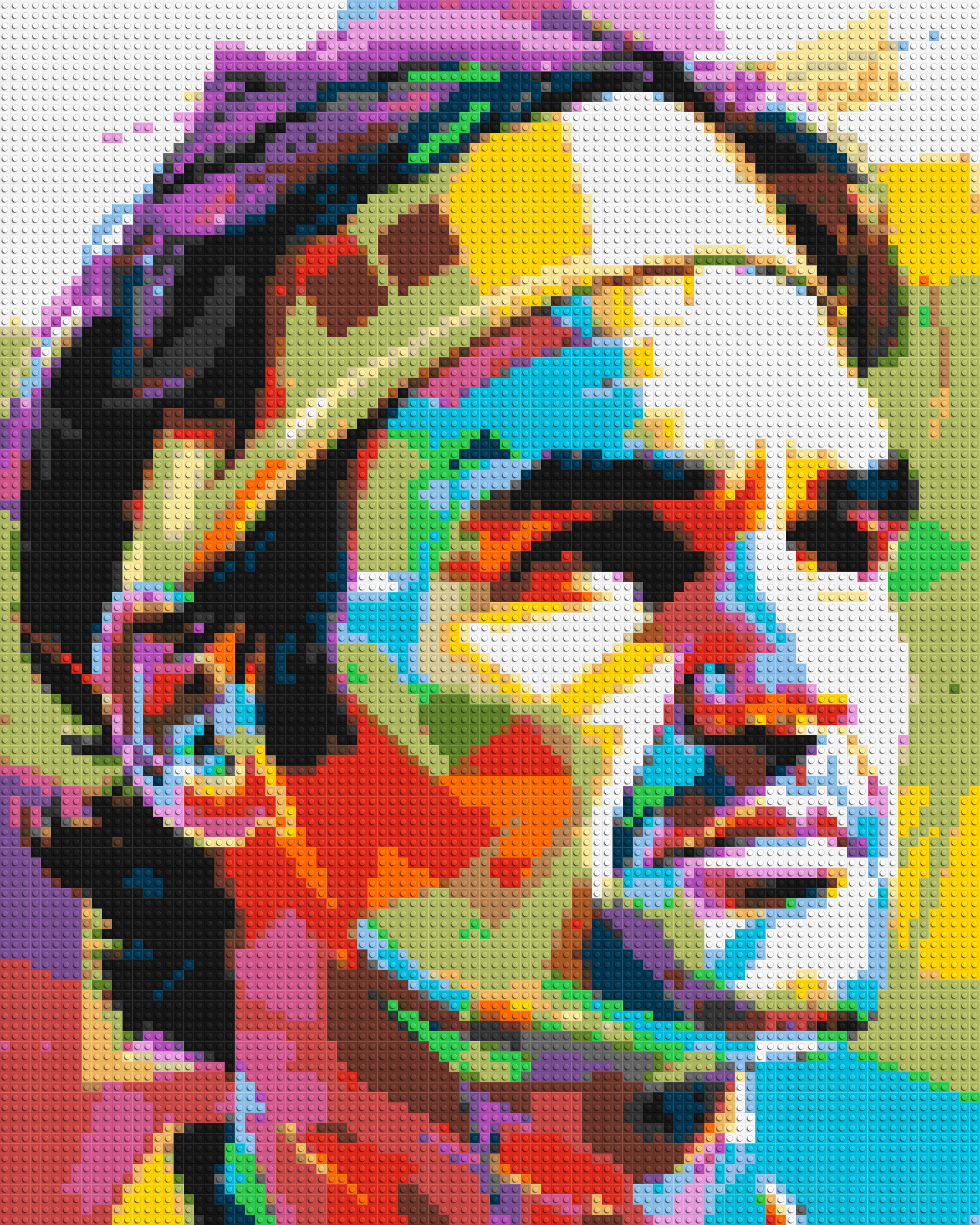 Roger Federer - Brick Art Mosaic Kit