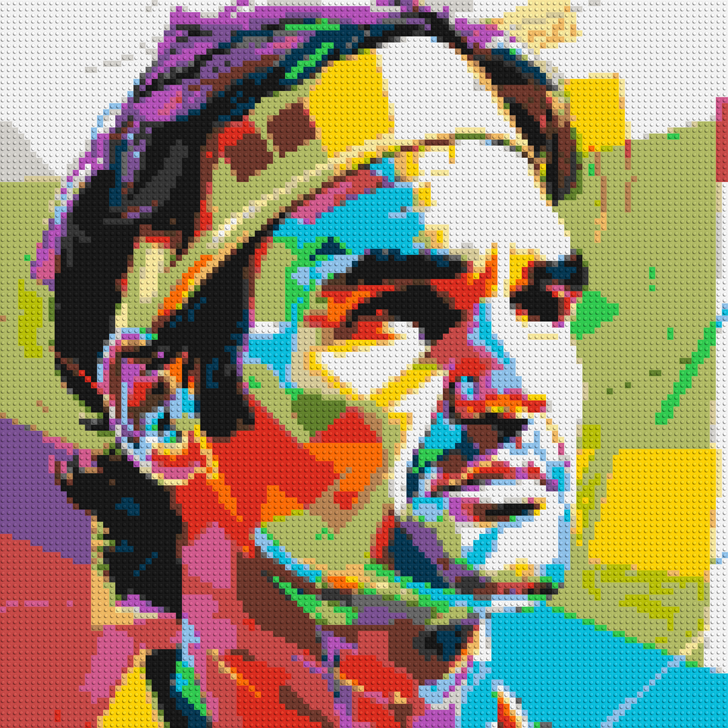 Roger Federer - Brick Art Mosaic Kit