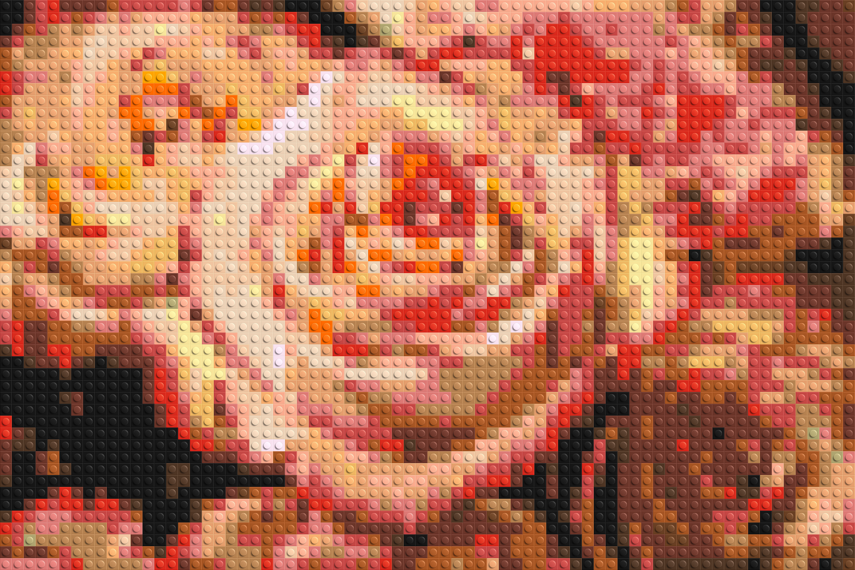 Pink Roses - Brick Art Mosaic Kit
