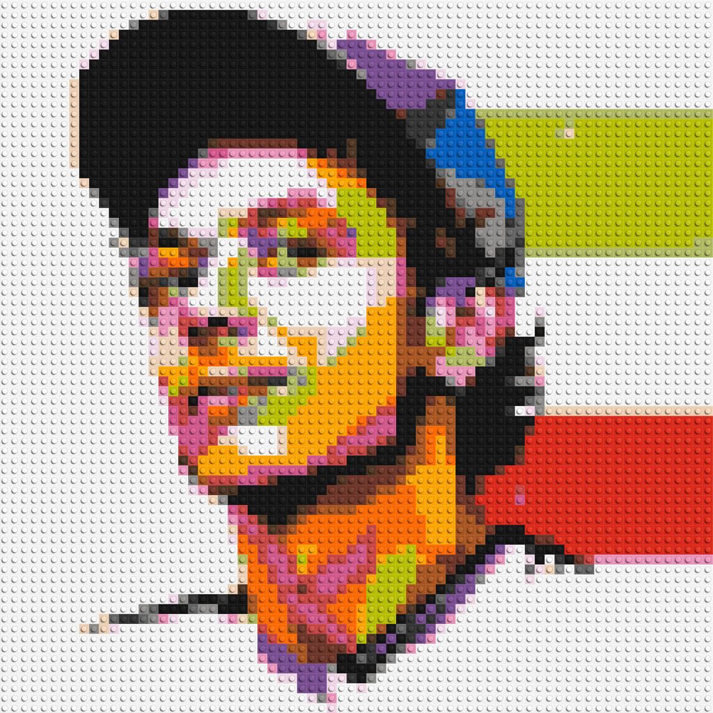 Valentino Rossi #2 - Brick Art Mosaic Kit
