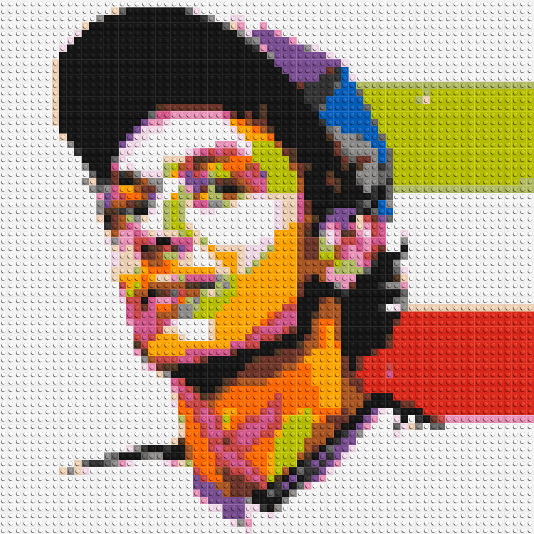 Valentino Rossi #2 - Brick Art Mosaic Kit