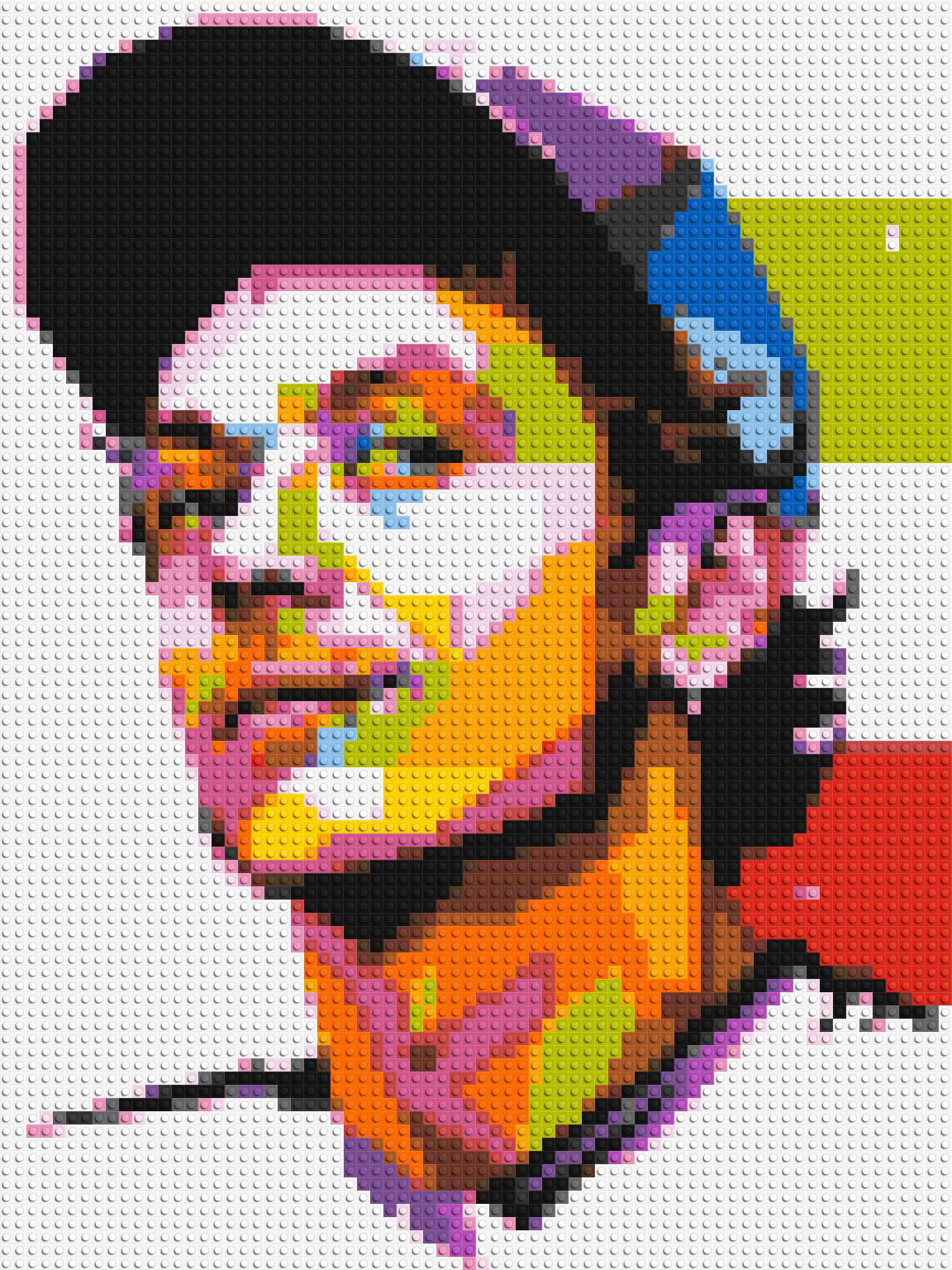 Valentino Rossi #2 - Brick Art Mosaic Kit