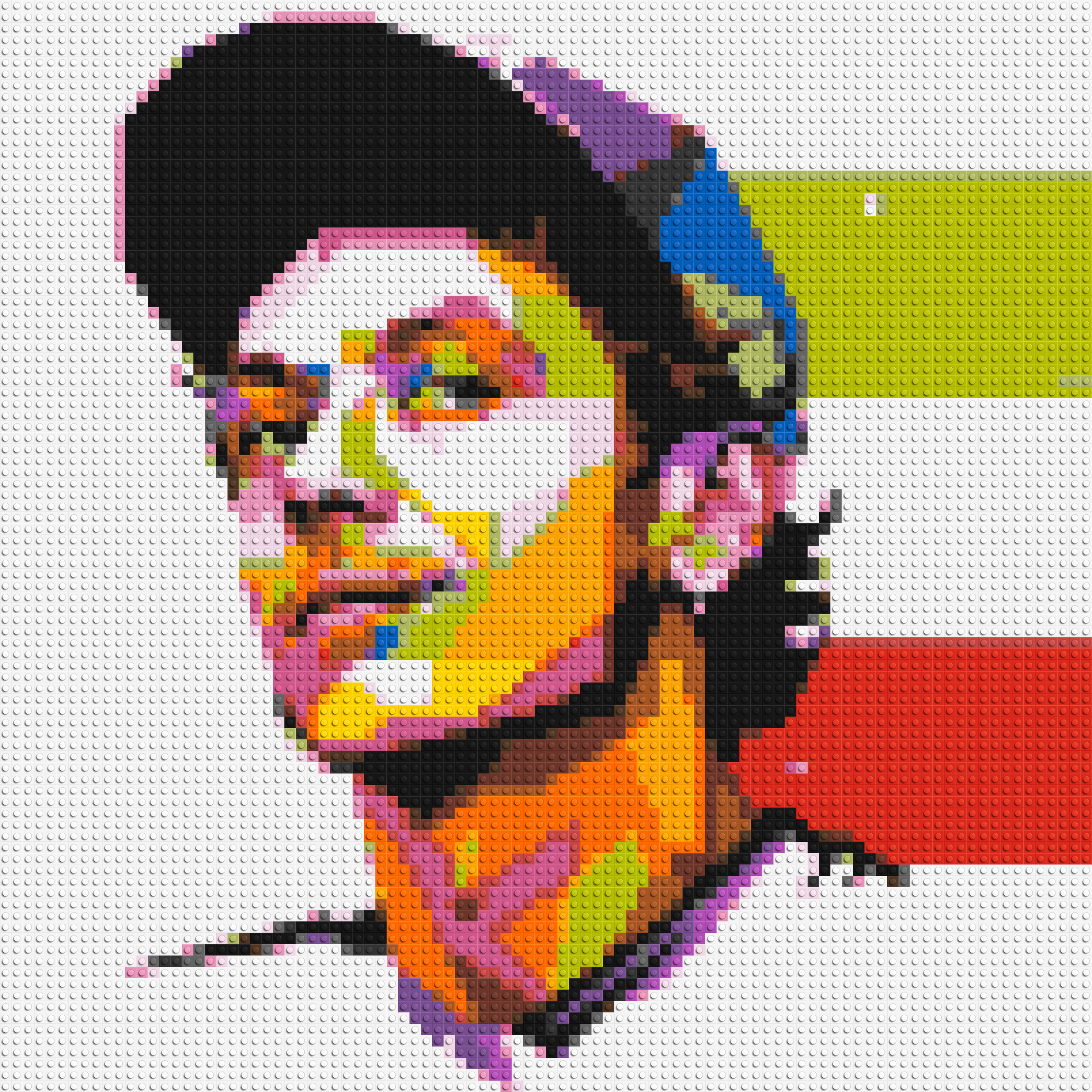Valentino Rossi #2 - Brick Art Mosaic Kit