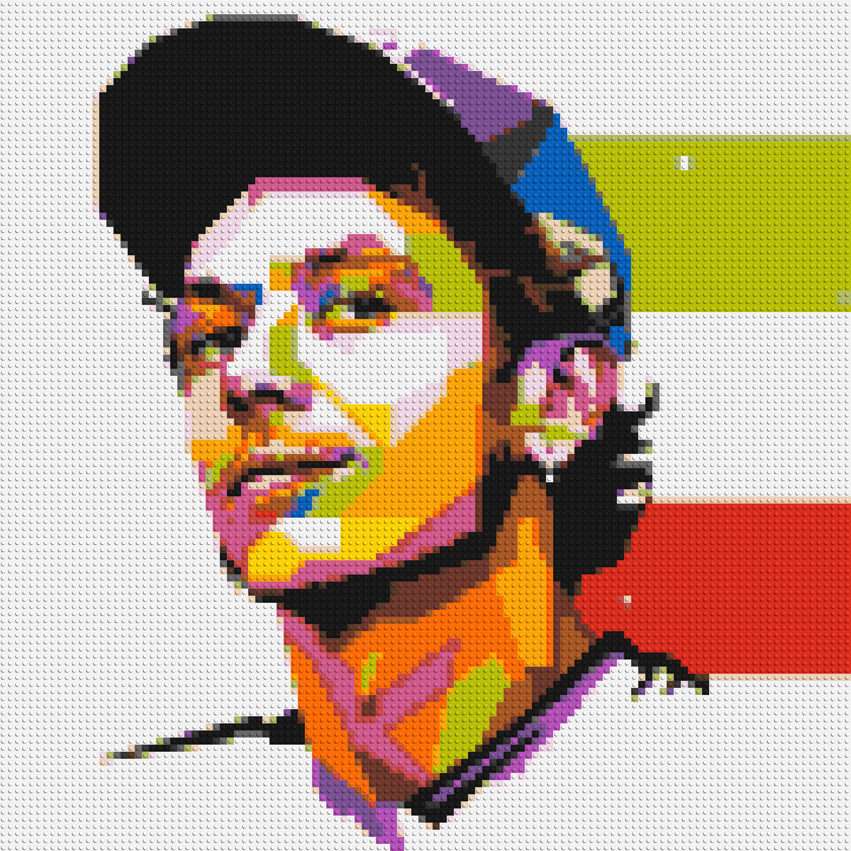 Valentino Rossi #2 - Brick Art Mosaic Kit
