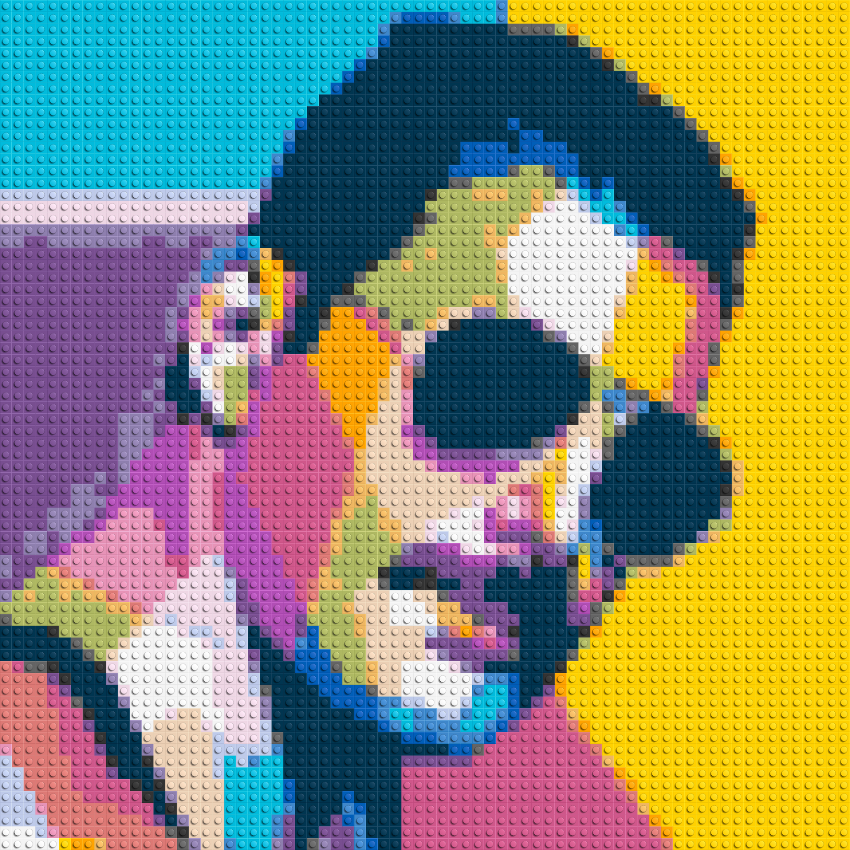 Freddie Mercury - Brick Art Mosaic Kit
