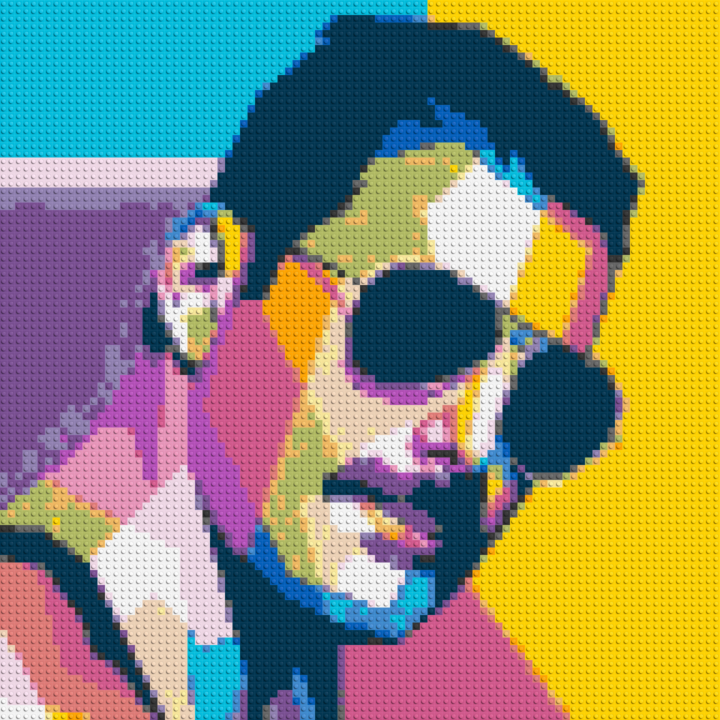 Freddie Mercury - Brick Art Mosaic Kit