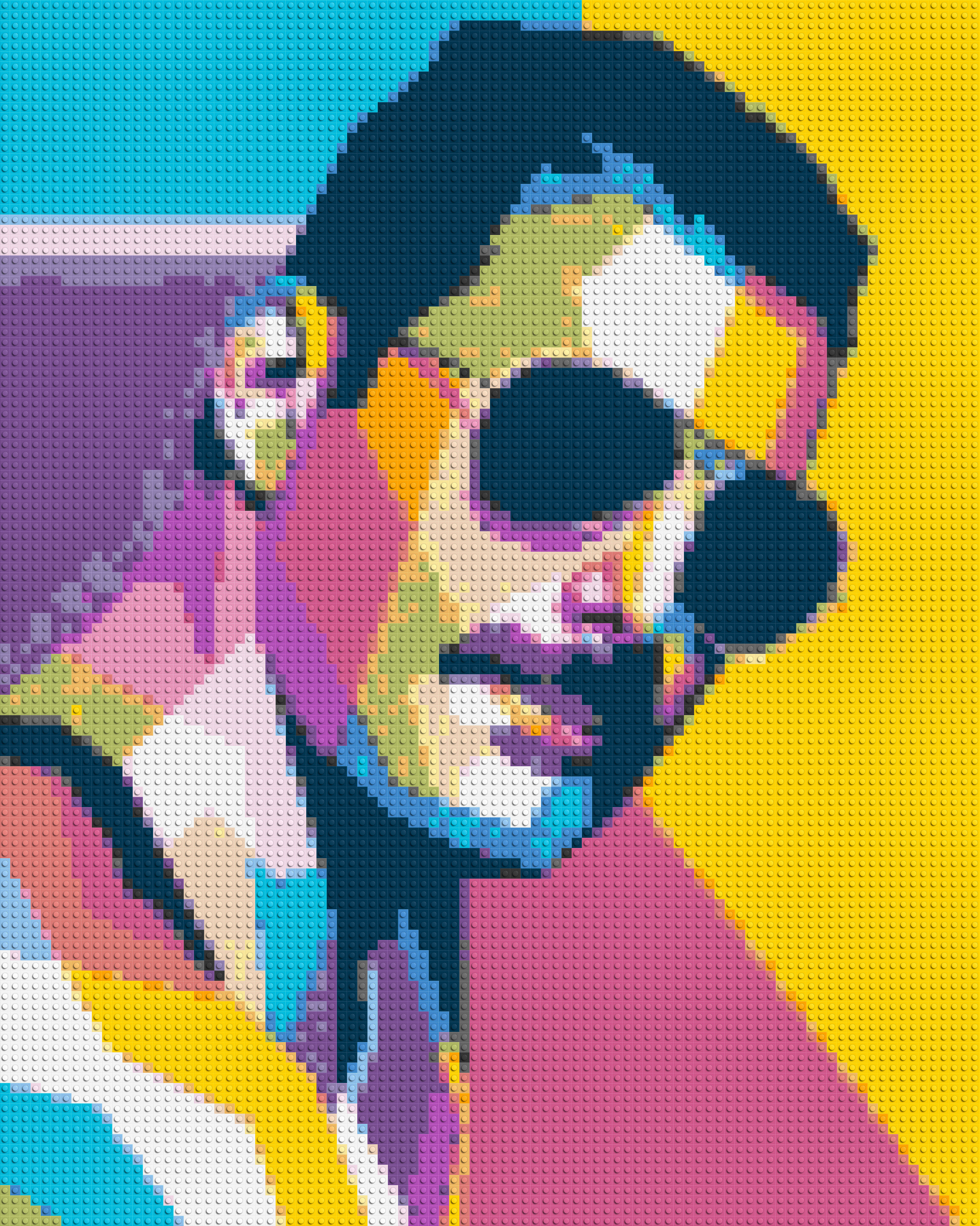 Freddie Mercury - Brick Art Mosaic Kit