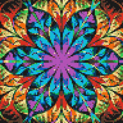 Abstract Pattern #7 - Brick Art Mosaic Kit