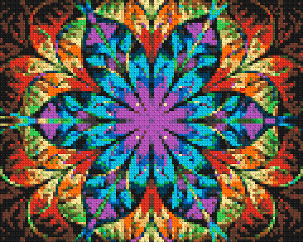 Abstract Pattern #7 - Brick Art Mosaic Kit