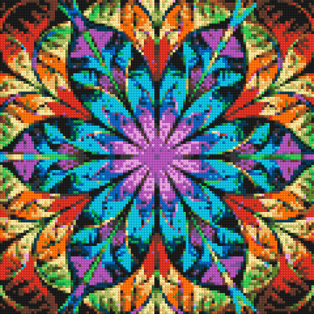 Abstract Pattern #7 - Brick Art Mosaic Kit