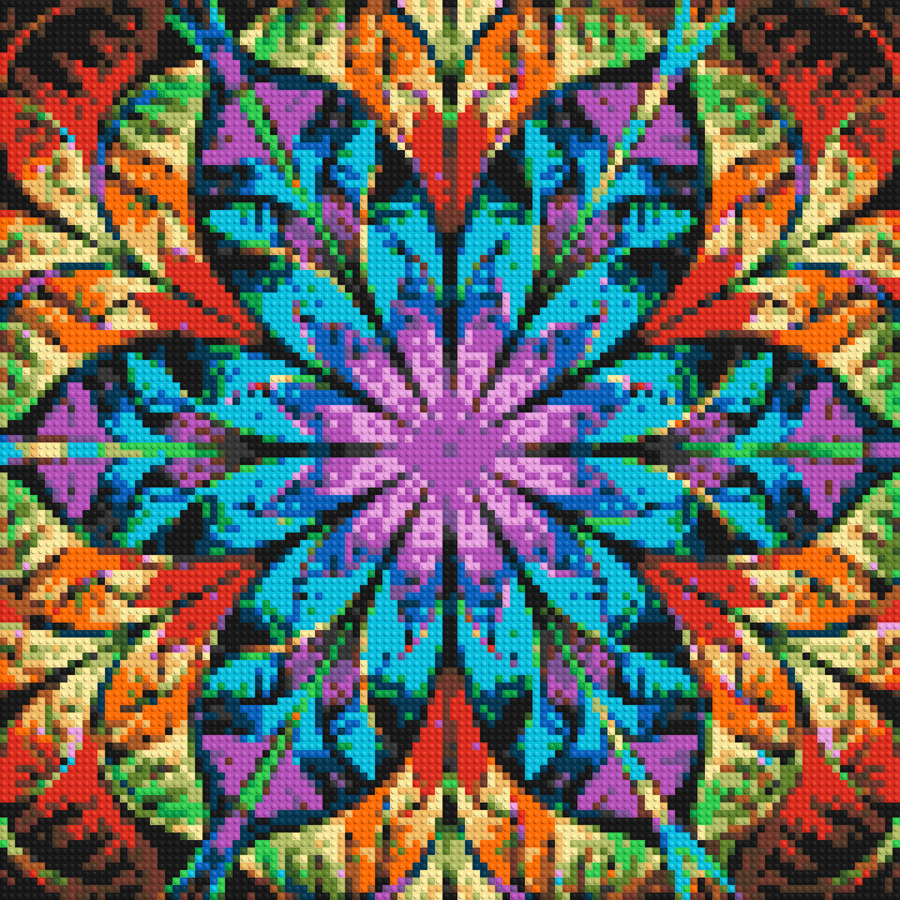 Abstract Pattern #7 - Brick Art Mosaic Kit
