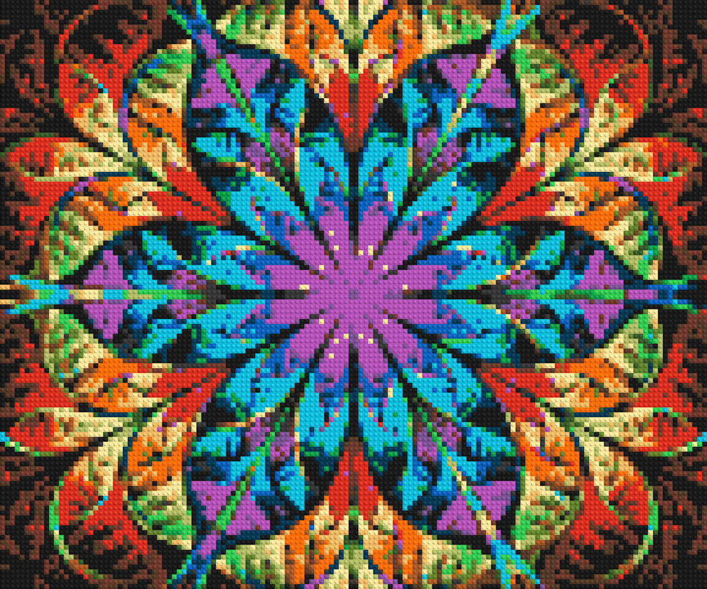 Abstract Pattern #7 - Brick Art Mosaic Kit