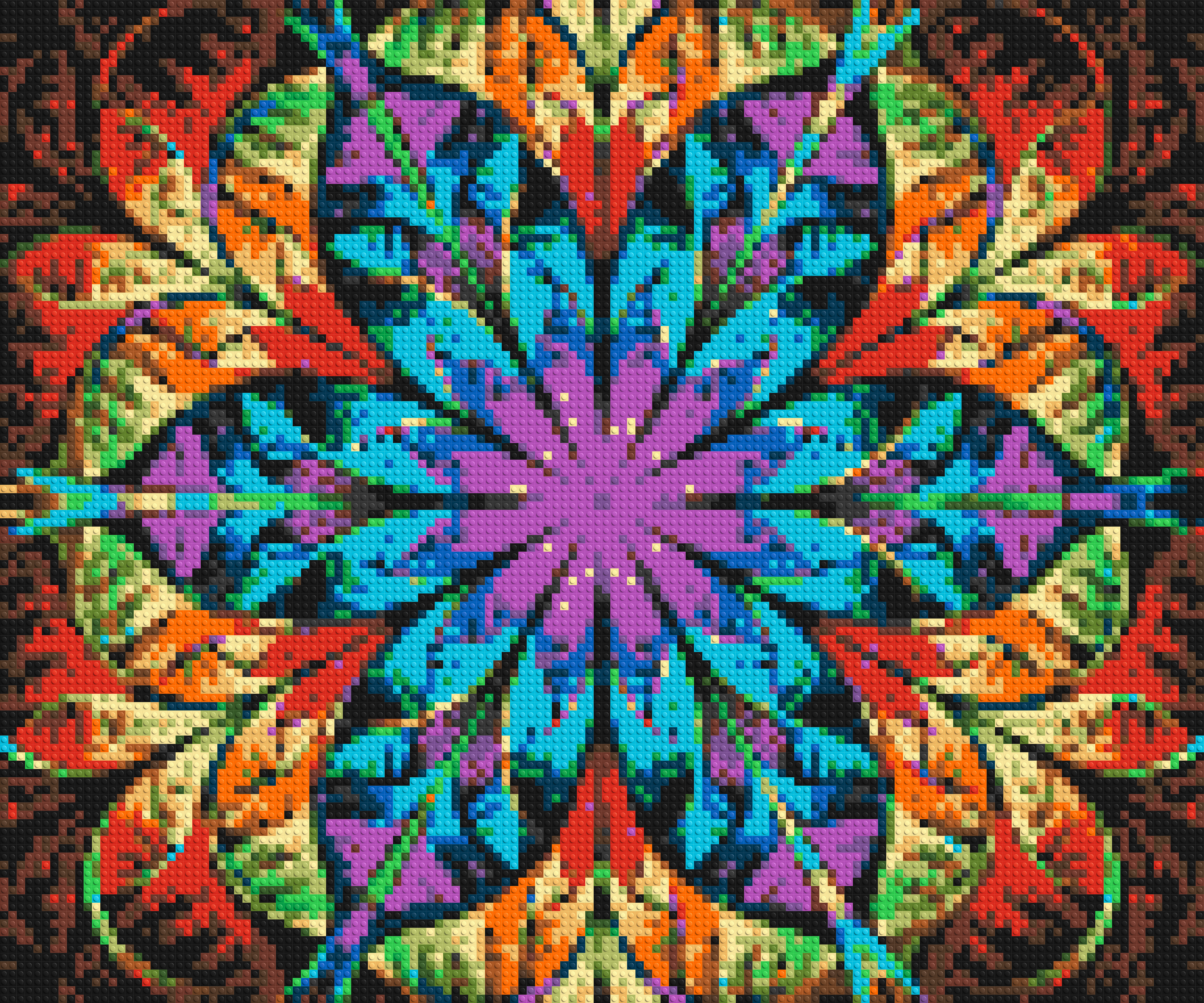 Abstract Pattern #7 - Brick Art Mosaic Kit