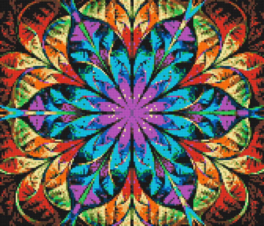 Abstract Pattern #7 - Brick Art Mosaic Kit