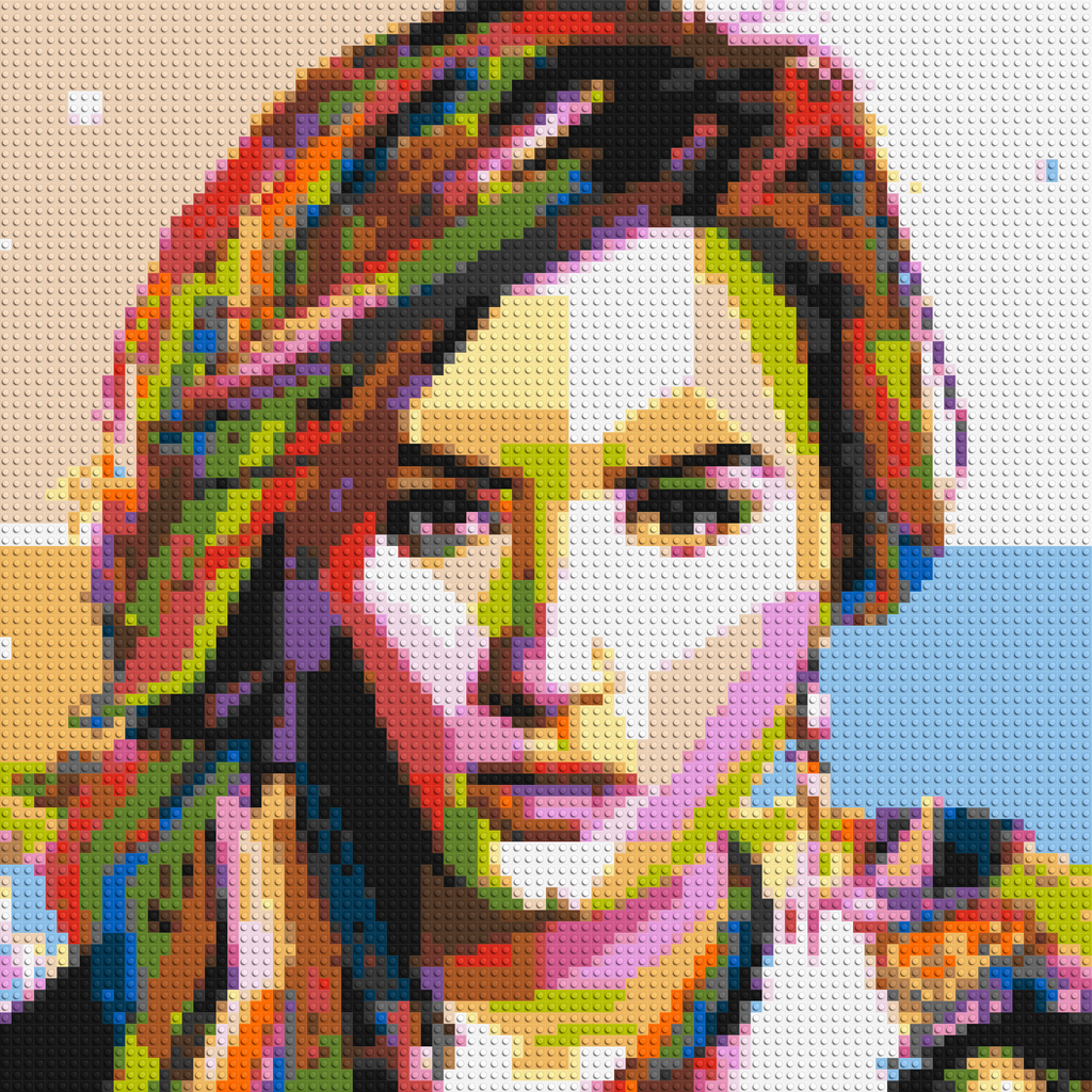 Demi Lovato - Brick Art Mosaic Kit