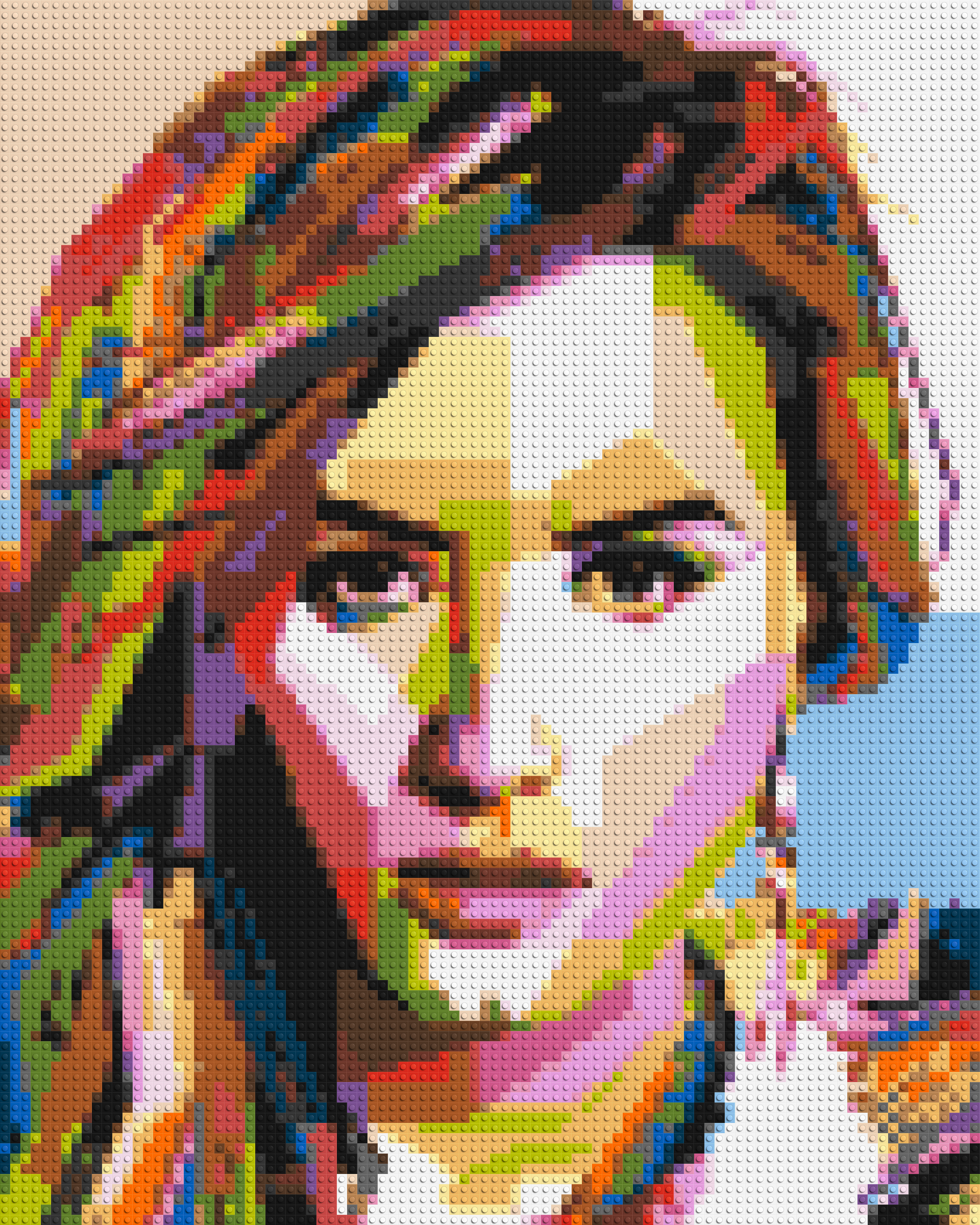 Demi Lovato - Brick Art Mosaic Kit