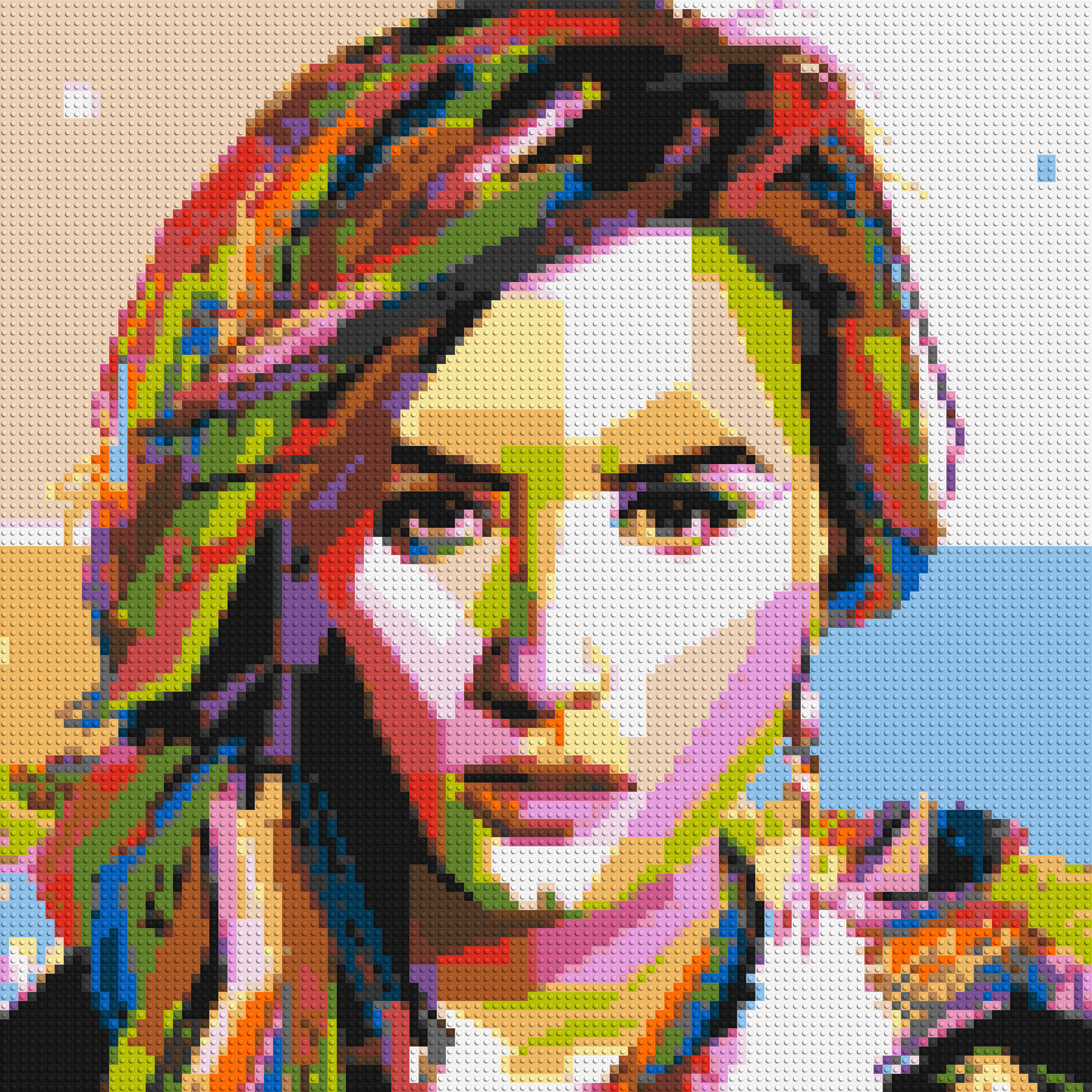 Demi Lovato - Brick Art Mosaic Kit