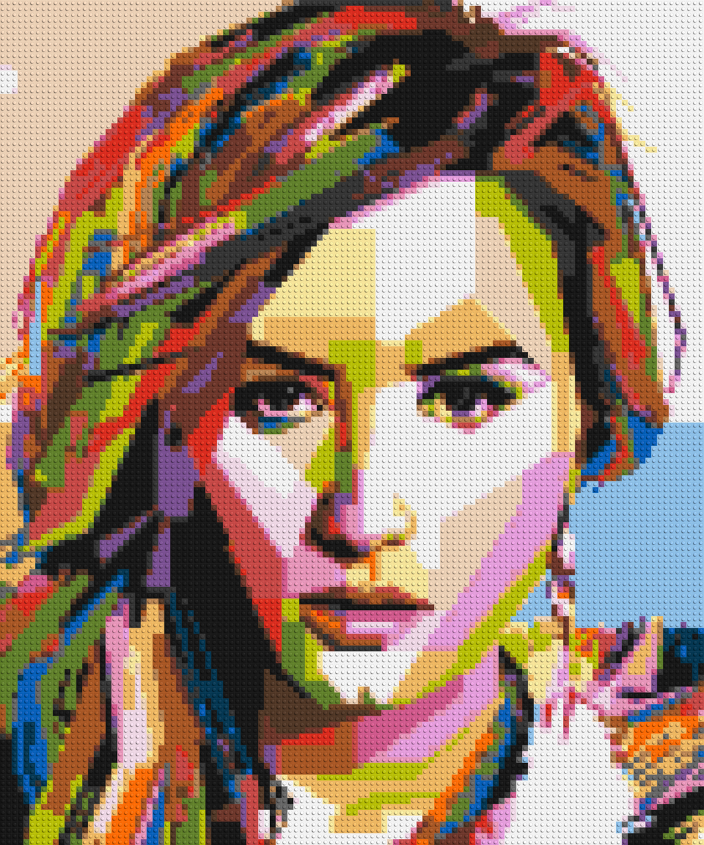 Demi Lovato - Brick Art Mosaic Kit