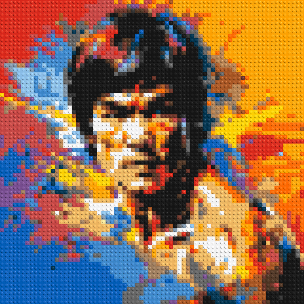 Bruce Lee - Brick Art Mosaic Kit