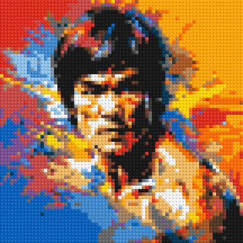 Bruce Lee - Brick Art Mosaic Kit