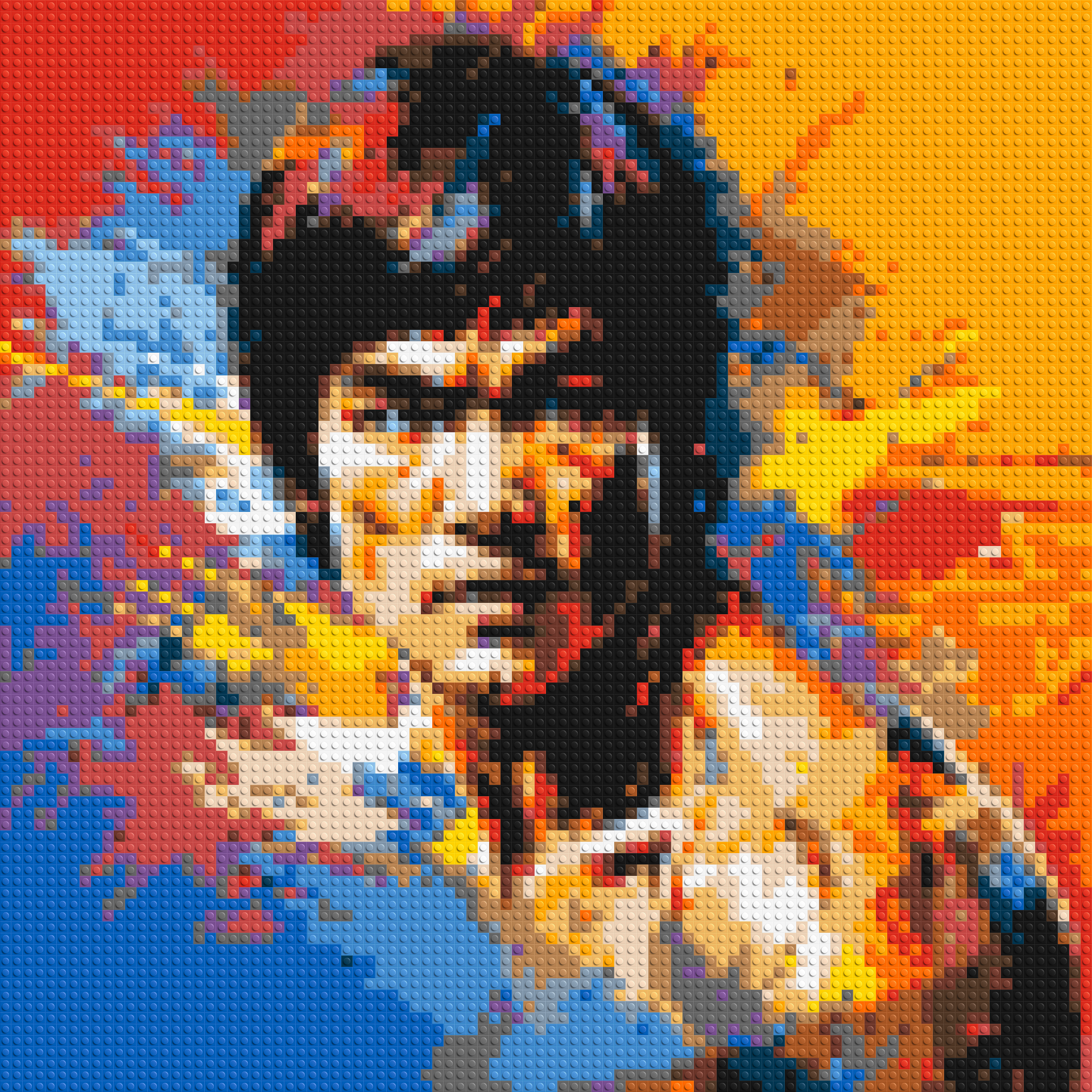 Bruce Lee - Brick Art Mosaic Kit