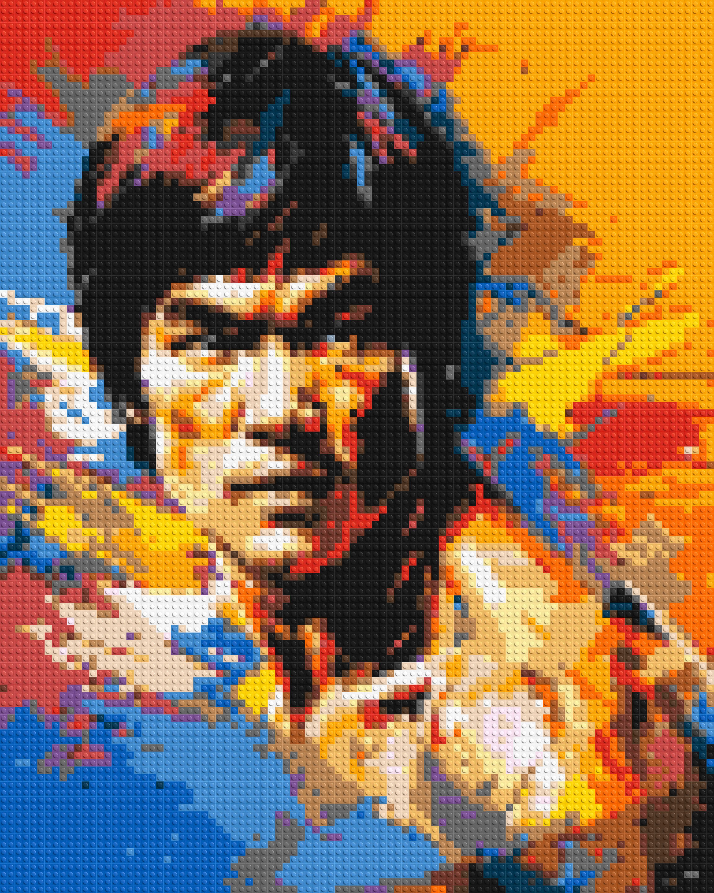 Bruce Lee - Brick Art Mosaic Kit