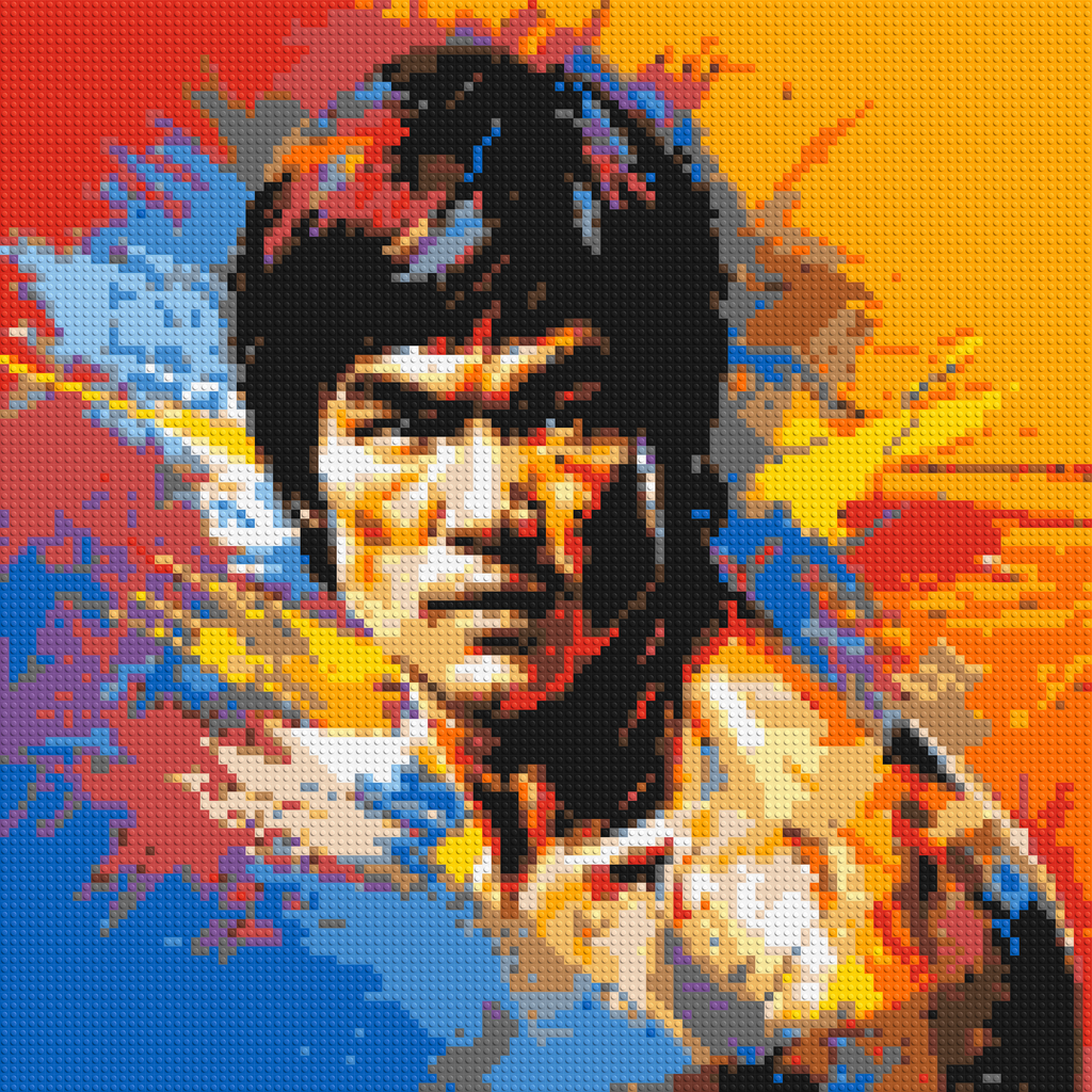 Bruce Lee - Brick Art Mosaic Kit