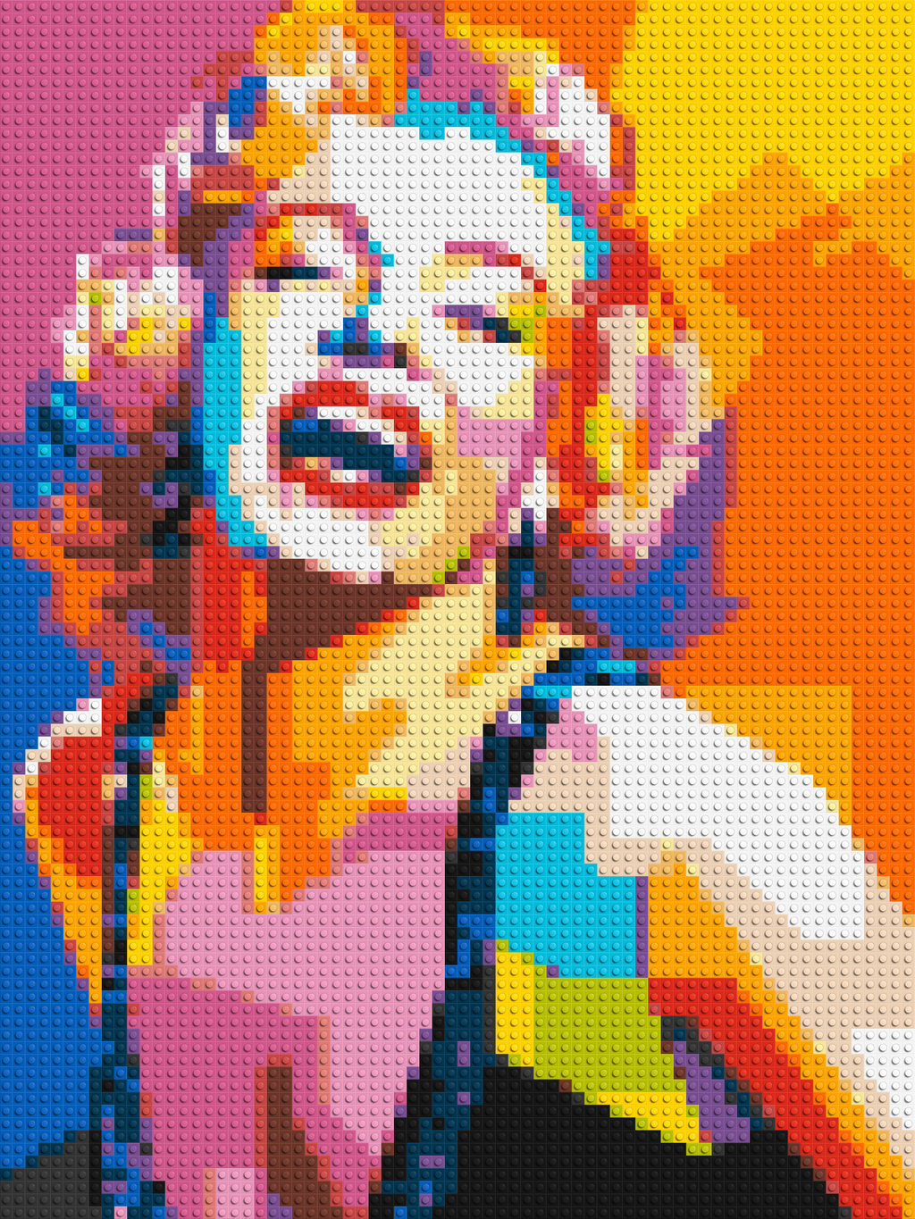 Marilyn Monroe #2 - Brick Art Mosaic Kit