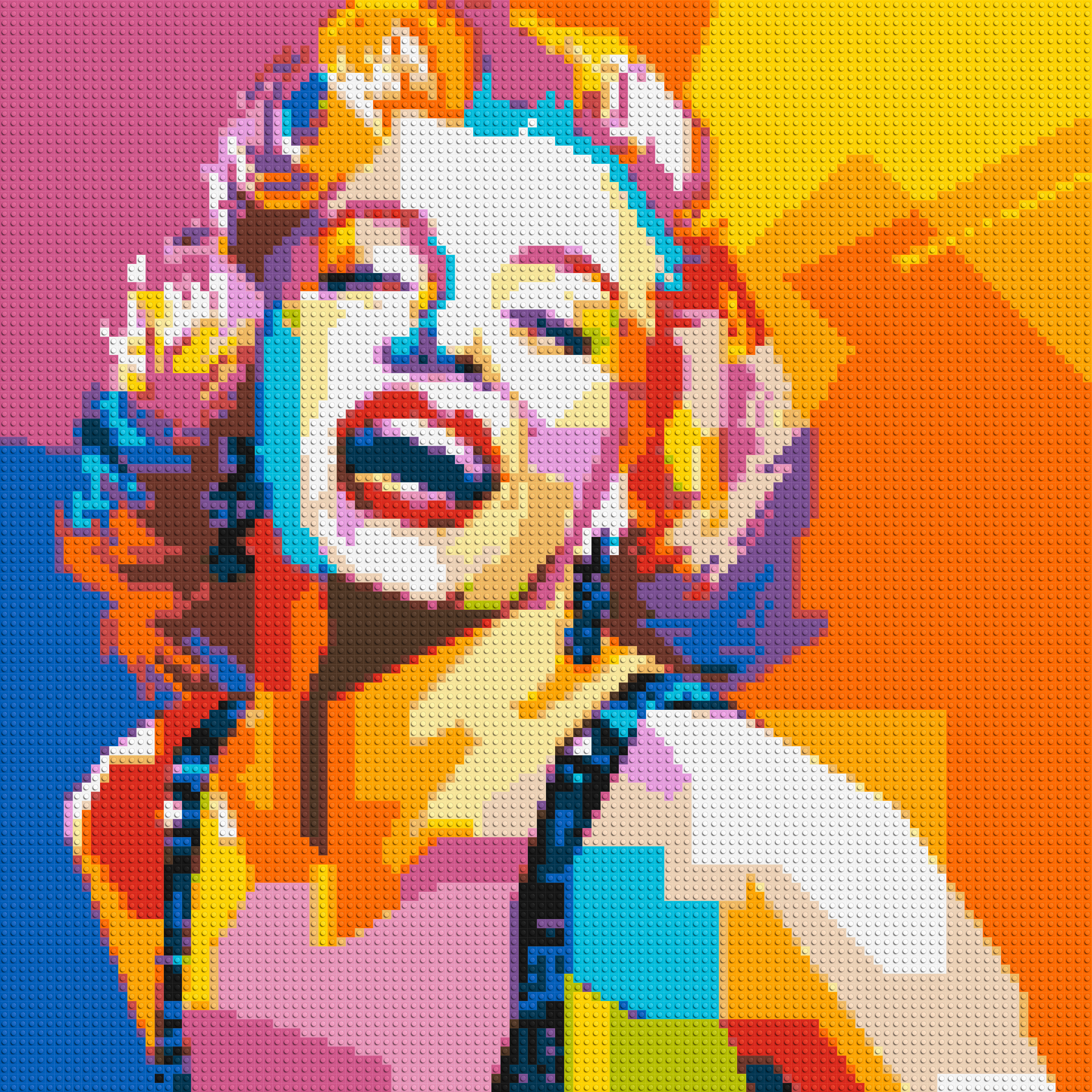 Marilyn Monroe #2 - Brick Art Mosaic Kit