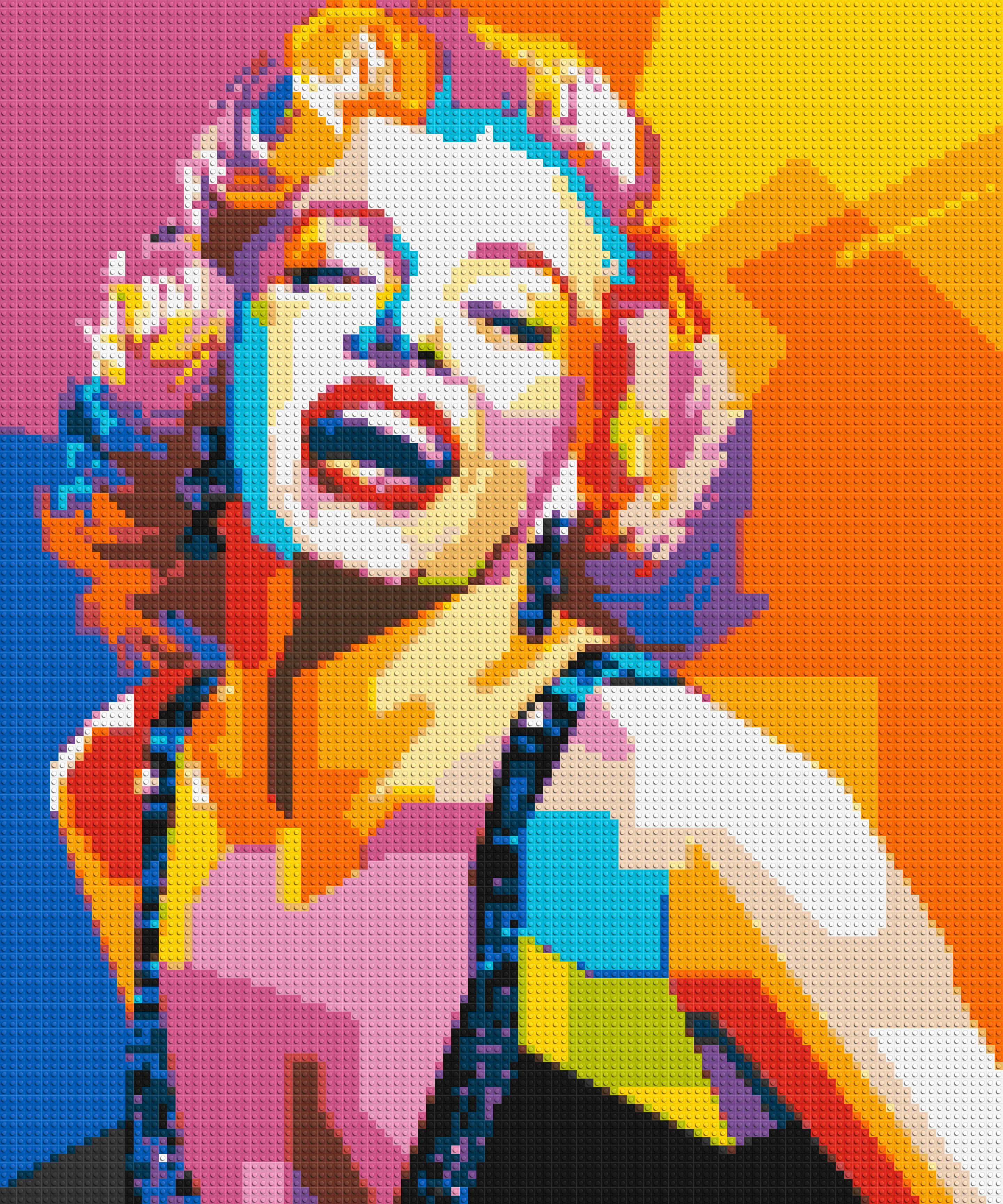 Marilyn Monroe #2 - Brick Art Mosaic Kit