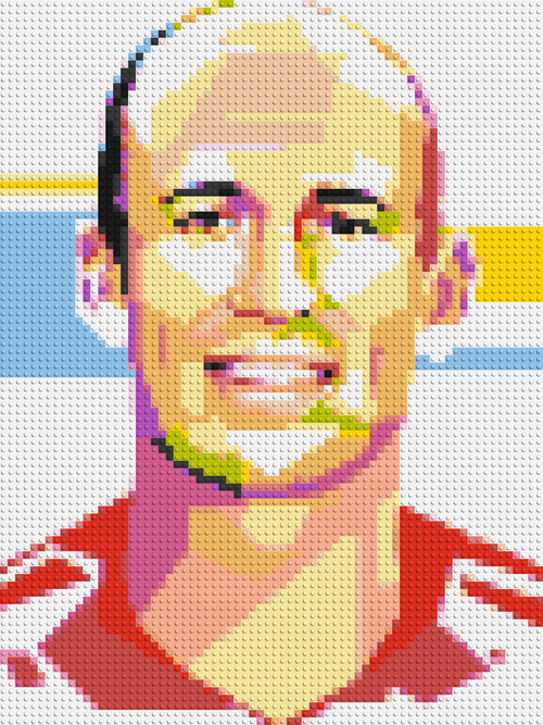 Arjen Robben - Brick Art Mosaic Kit