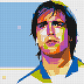 Gabriel Batistuta - Brick Art Mosaic Kit