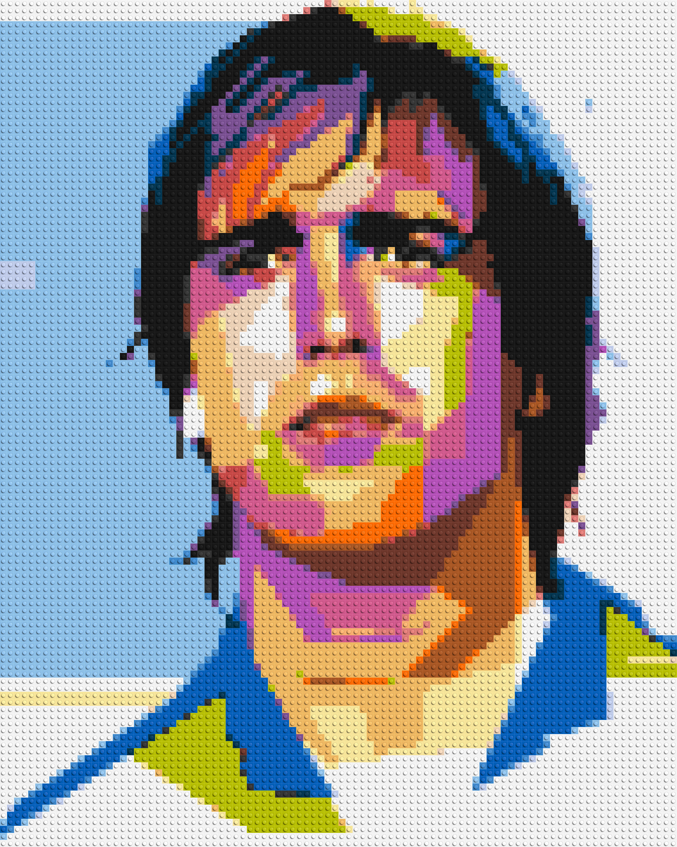 Gabriel Batistuta - Brick Art Mosaic Kit