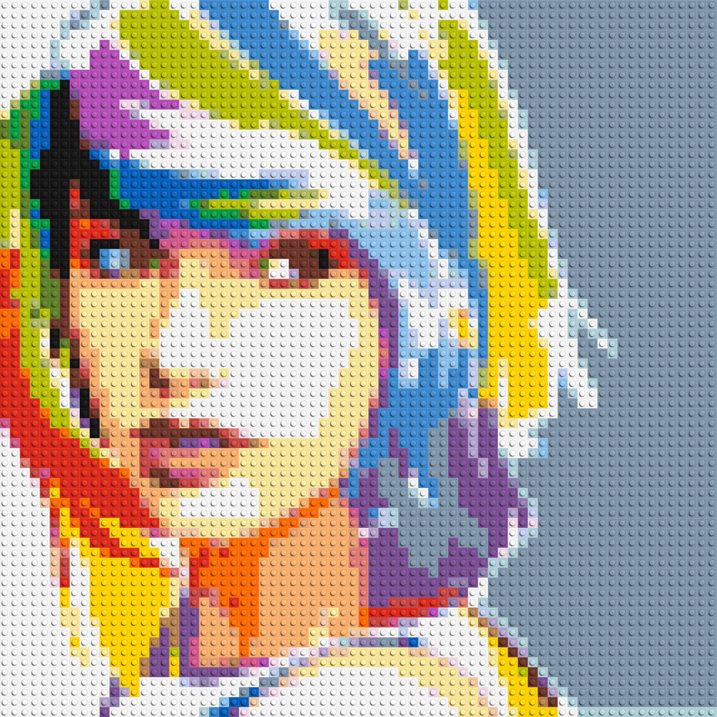 Taylor Swift WPAP - Brick Art Mosaic Kit