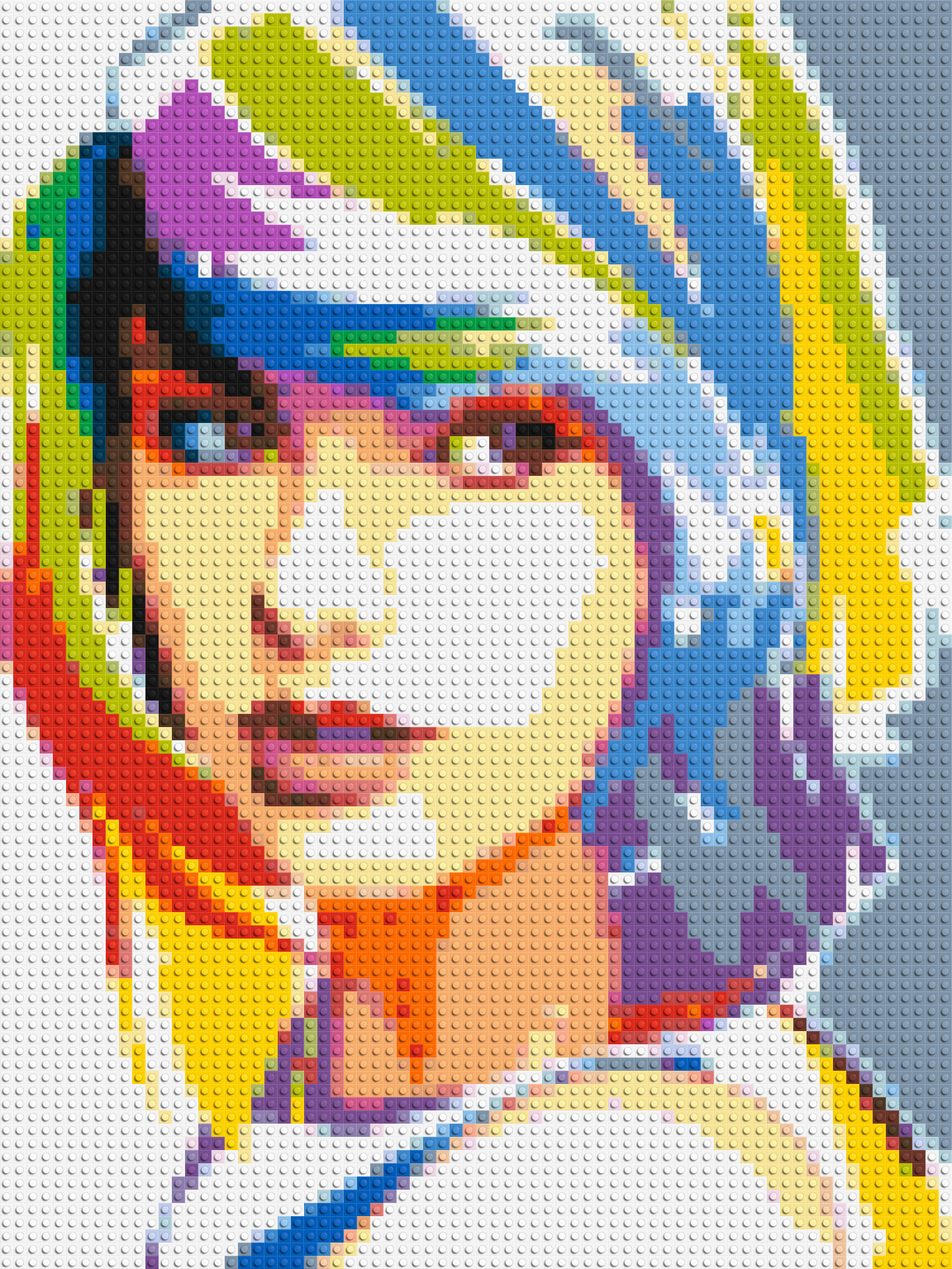 Taylor Swift WPAP - Brick Art Mosaic Kit