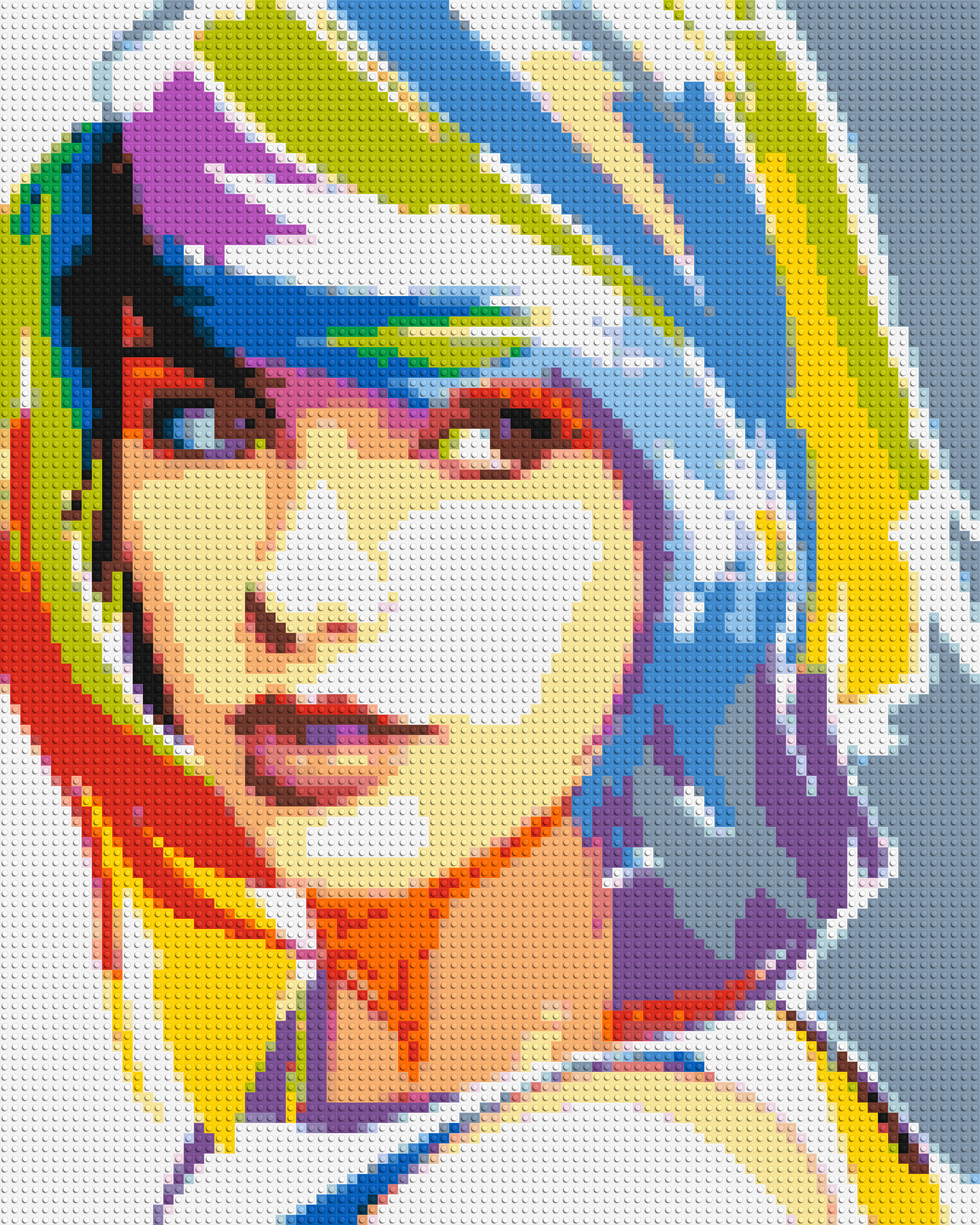 Taylor Swift WPAP - Brick Art Mosaic Kit