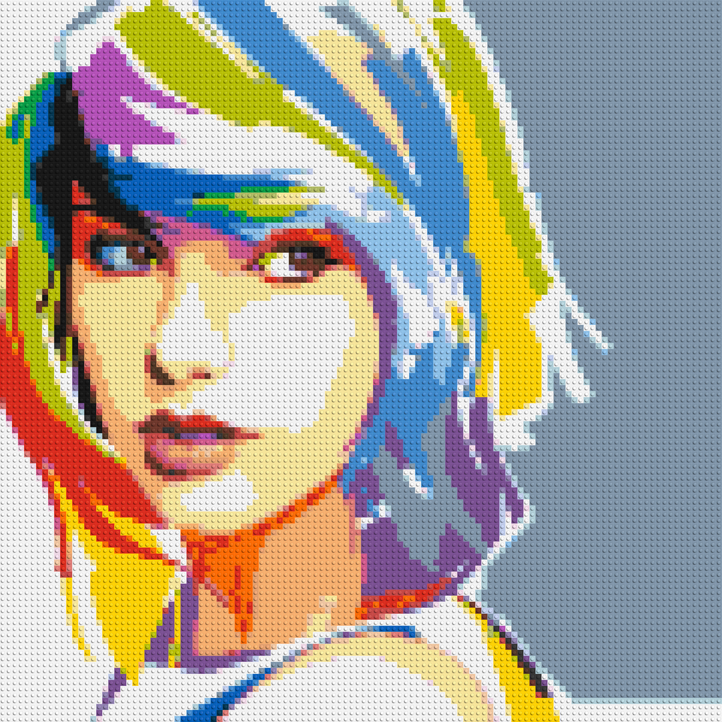 Taylor Swift WPAP - Brick Art Mosaic Kit