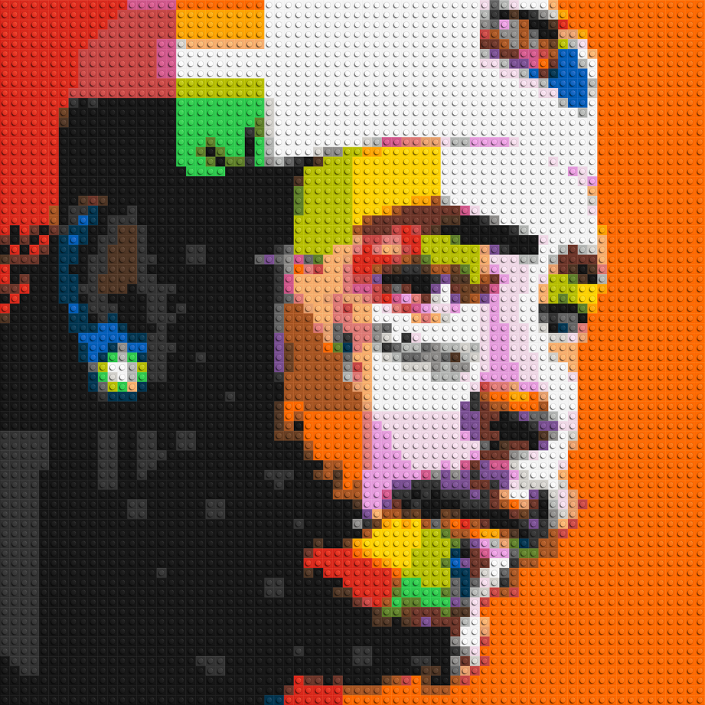 Post Malone - Brick Art Mosaic Kit