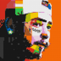 Post Malone - Brick Art Mosaic Kit