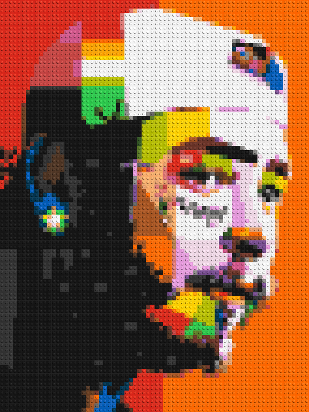 Post Malone - Brick Art Mosaic Kit