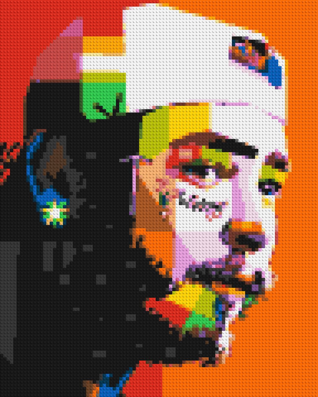 Post Malone - Brick Art Mosaic Kit