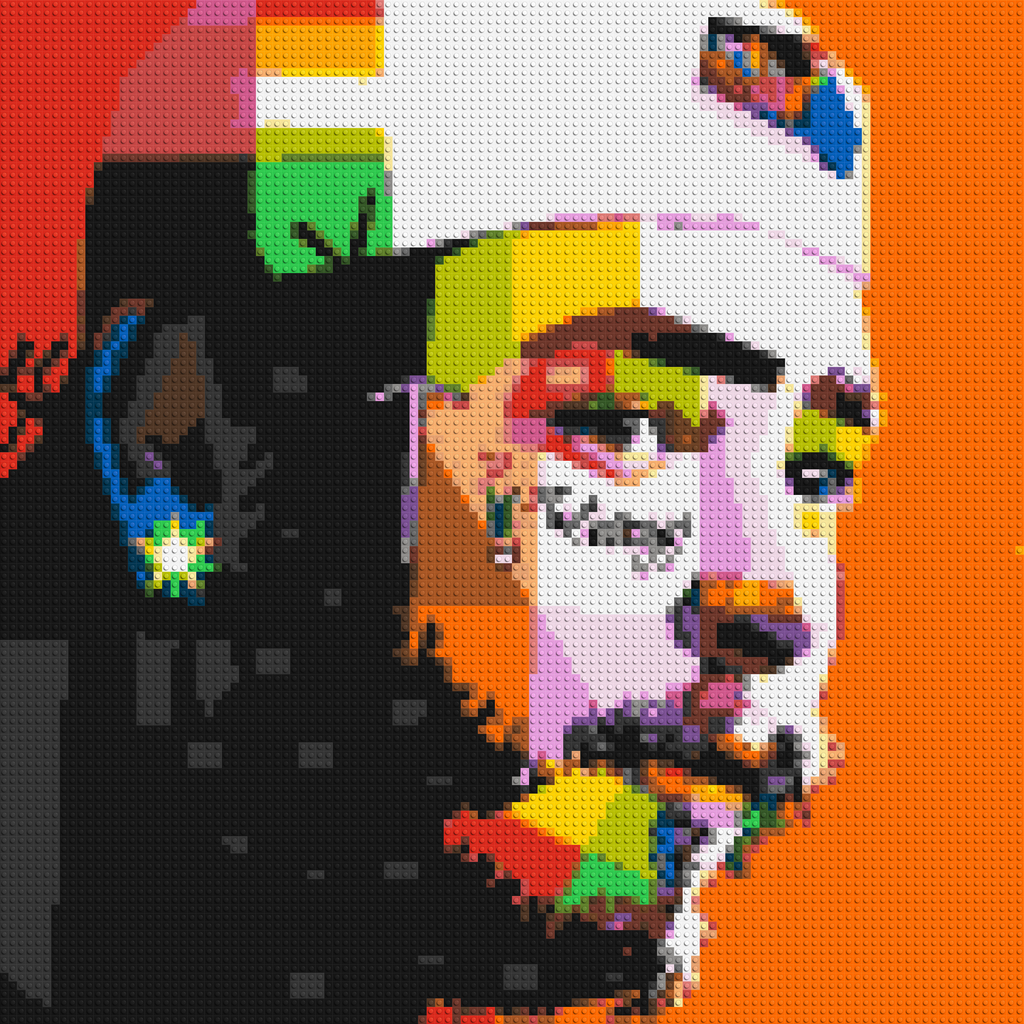 Post Malone - Brick Art Mosaic Kit