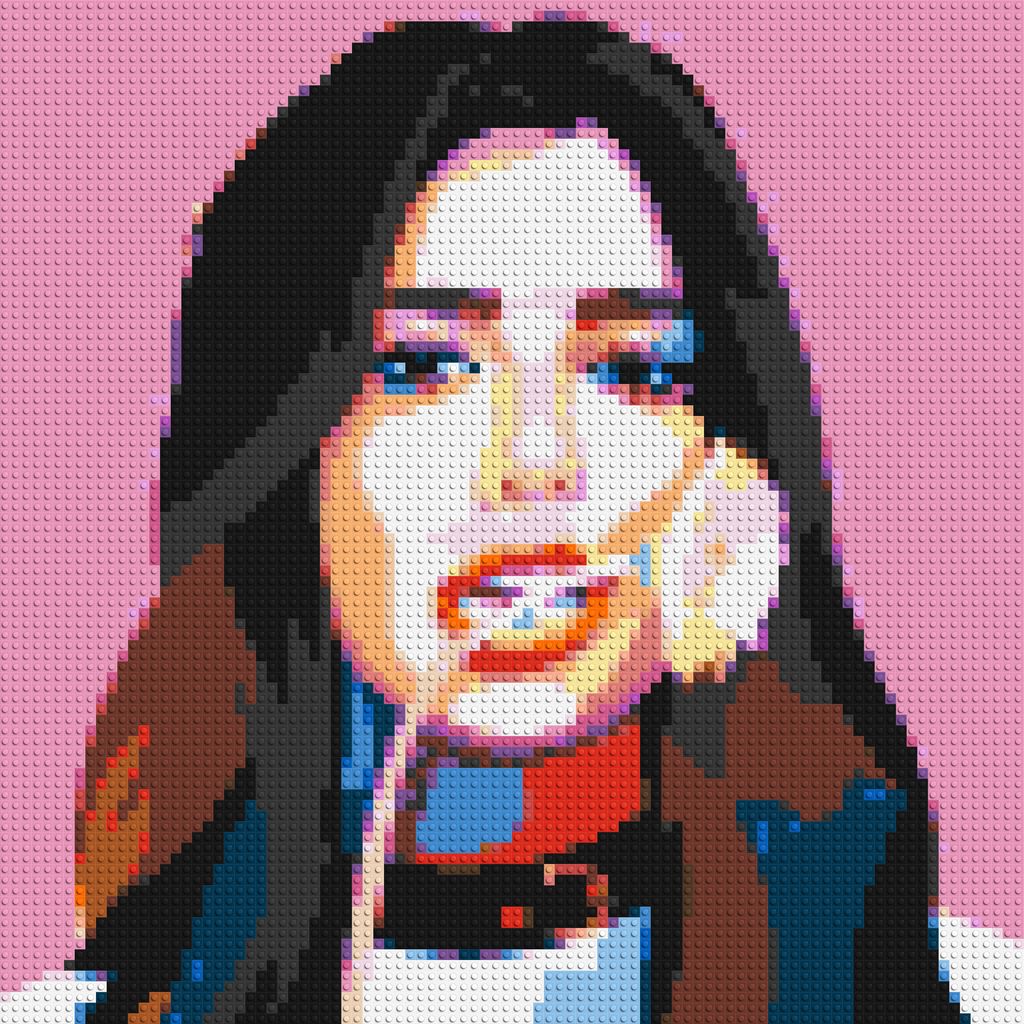 Dua Lipa #3 - Brick Art Mosaic Kit