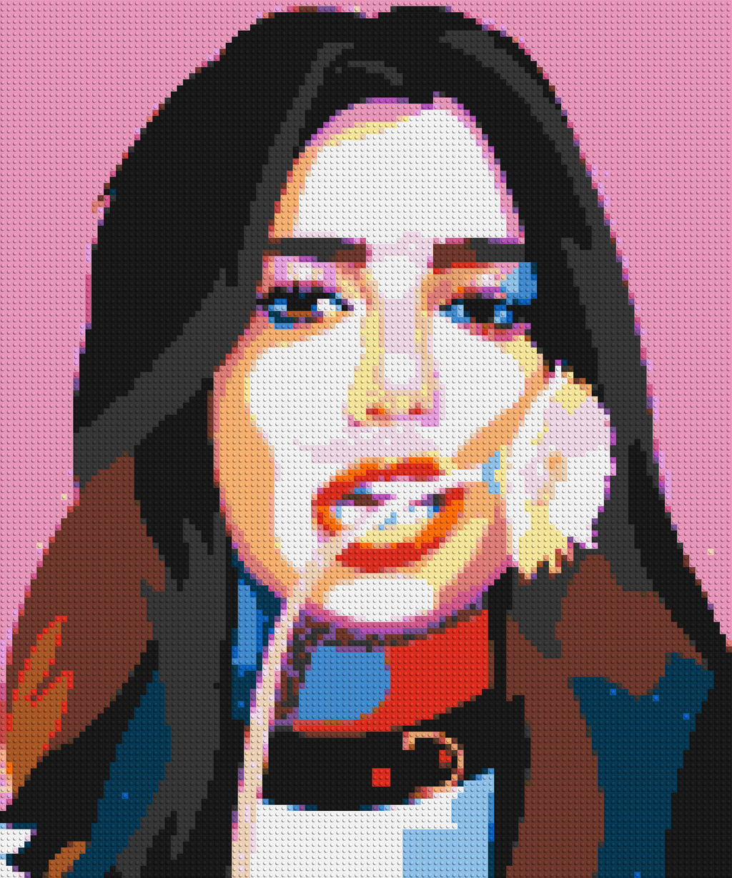 Dua Lipa #3 - Brick Art Mosaic Kit