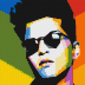 Bruno Mars - Brick Art Mosaic Kit