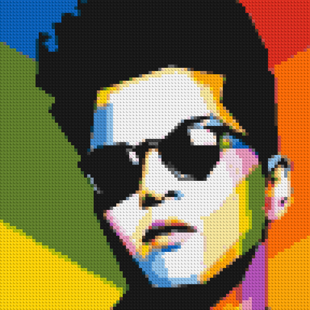 Bruno Mars - Brick Art Mosaic Kit